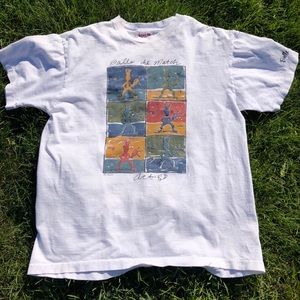 Vtg 90s Balle De Match tennis shirt